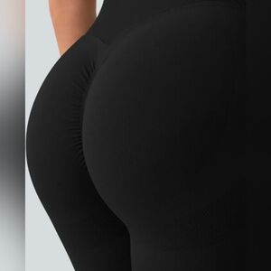 HALARA High-Waisted Butt Cinched Black Leggings NWOT